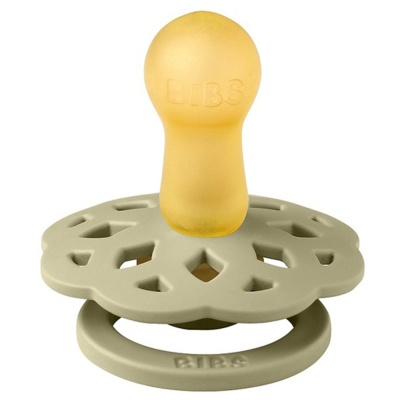 Соска-пустышка De Lux Latex Boheme Khaki BIBS 1110305 1